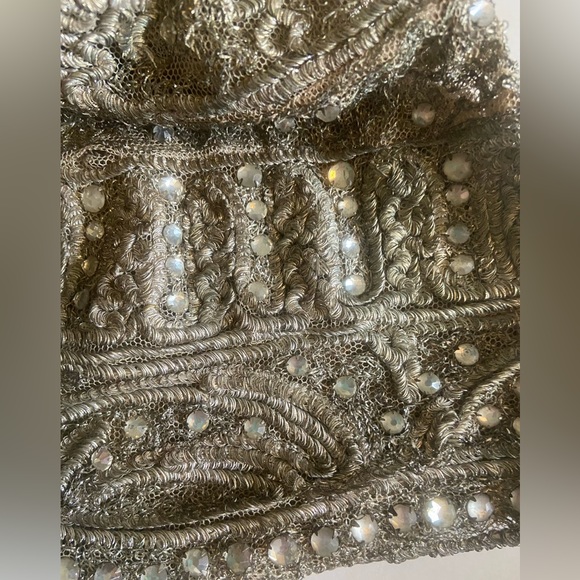 Antique 1920s Flapper Girl Evening Cloche Hat - Picture 10 of 16